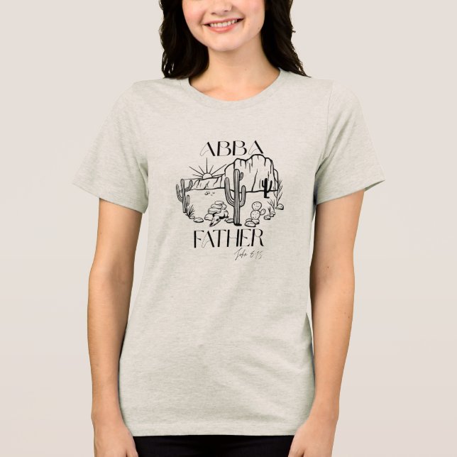 Abba Fader Western T Shirt (Framsida)