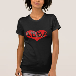 Abba hjärta tee shirt