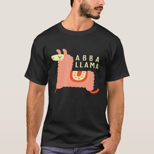 Abba Lama T Shirt (Framsida)