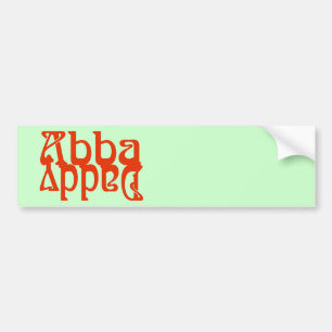 Abba pappa (farguden) bildekal
