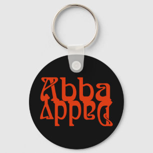 Abba pappa (farguden) nyckelring