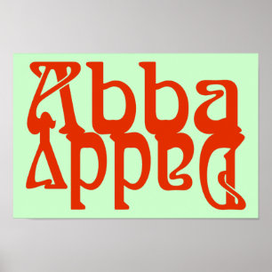 Abba pappa (farguden) poster