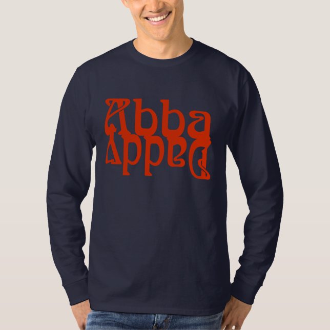 Abba pappa (farguden) t shirt (Framsida)