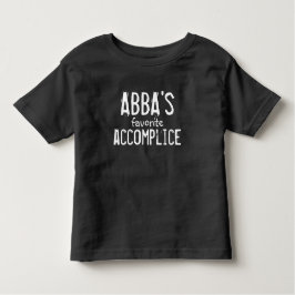 Abba Pappa Funny Joke Accomce Fars dag Gift T Shirt