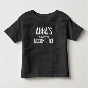 Abba Pappa Funny Joke Accomce Fars dag Gift T Shirt