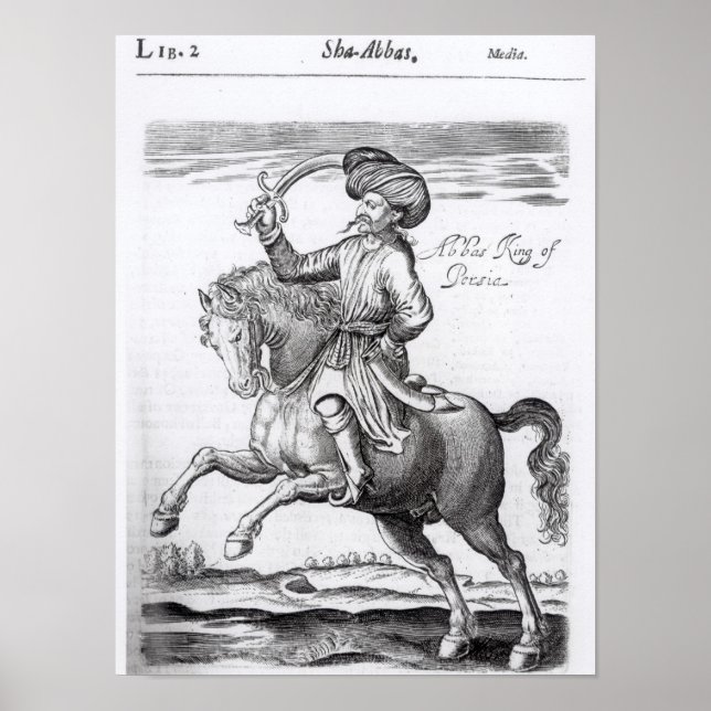 Abbas, Kung i Persia Poster (Framsidan)
