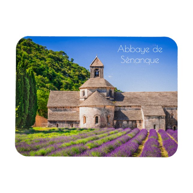 Abbaye de Sénanque Magnet (Horisontell)