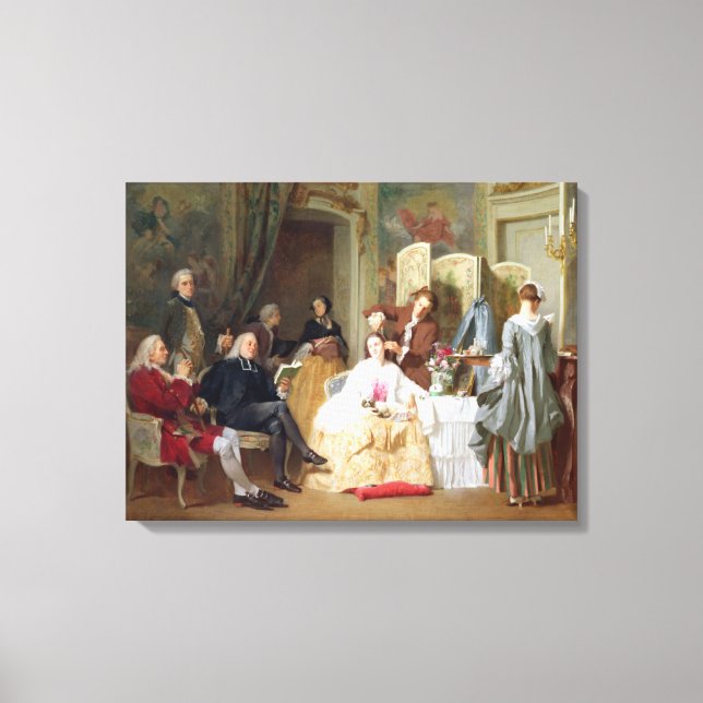 Abbe Prevost, 1856, Manon Lescaut Canvastryck (Framsida)