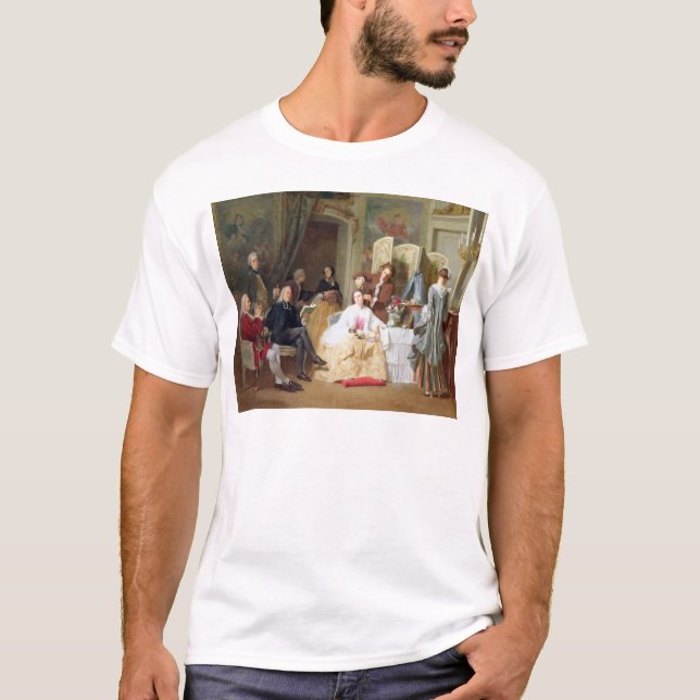 Abbe Prevost läs- "Manon Lescaut", 1856 Tee (Framsida)