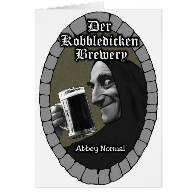 abbenormal hälsningskort (Framsidan)