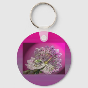 Abberant Foxglove Keychain Nyckelring
