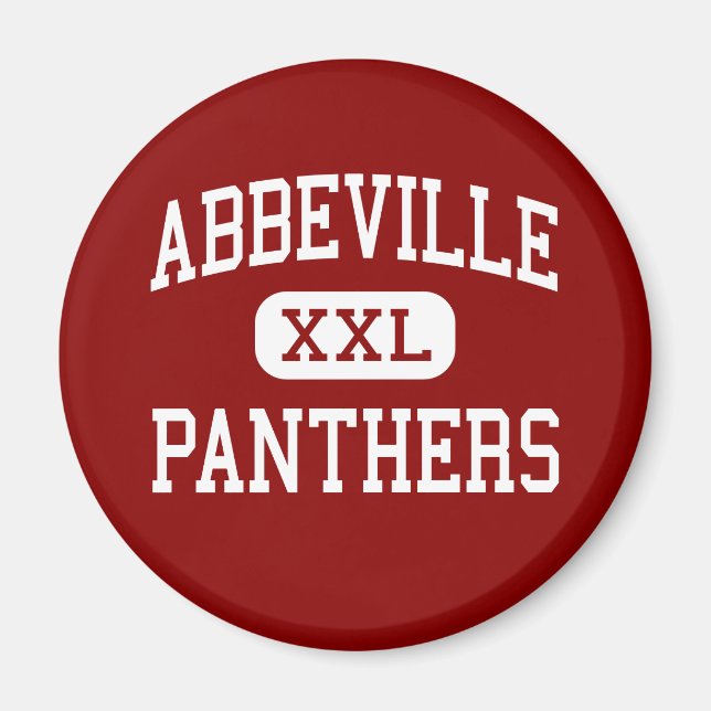 Abbeville - Panthers - High - Abbeville Magnet (Framsidan)