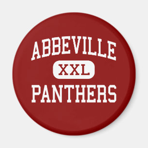 Abbeville - pantrar - kick - Abbeville Magnet