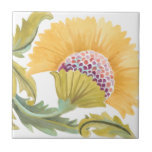 Abbey Blommigt Tiles - Gult Kakelplatta<br><div class="desc">Abbey Blommigt Tiles VII senast i juni Erica Vess. Har en närliggande bild av en guldblomma med gult.</div>