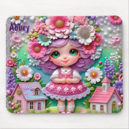 ABBEY ~ Grattis på födelsedagen ~ Storybook Girl ~ Musmatta