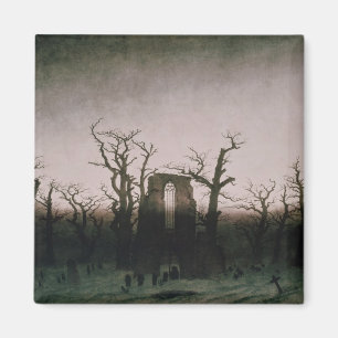 Abbey i oakwooden, 1810 magnet