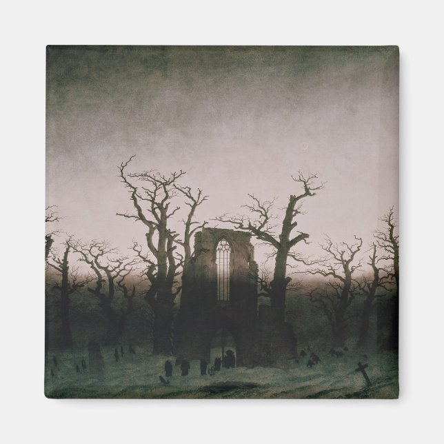 Abbey in the Oakwood, 1810 Magnet (Framsidan)