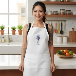 Abbey Long Apron Långt Förkläde