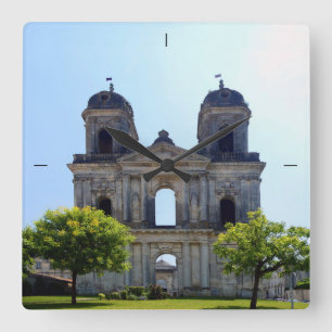 Abbey of Saint-Jean-d'Angély. Fyrkantig Klocka