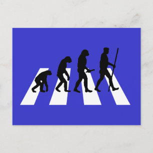 Abbey Road Evolution Postcard Vykort