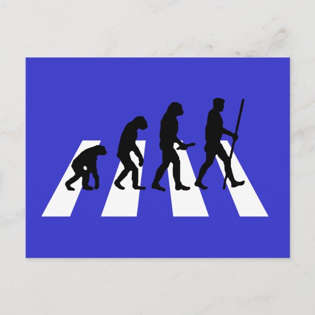 Abbey Road Evolution Postcard Vykort (Framsida)