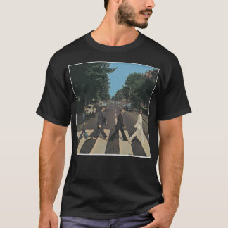 Abbey Road från Beetles täcker Clic T Shirt