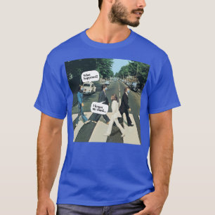 Abbey Road, jag glömde min mask Shirt för Btls Flä T