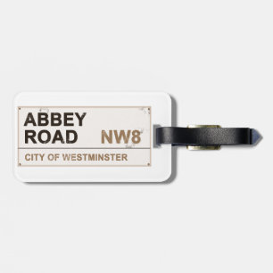 Abbey Road London England - vintage Bagagebricka