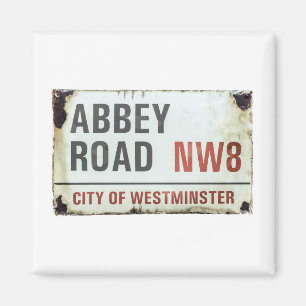 Abbey Road -tecken Magnet