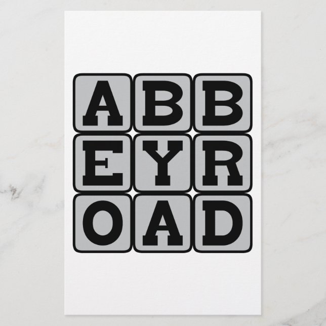 Abbey Road, Tourist Spot i London (Framsida)
