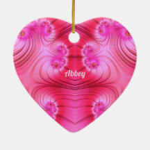 ABBEY ~VALENTINE HJÄRTA ~ Rosa Fraktal ~