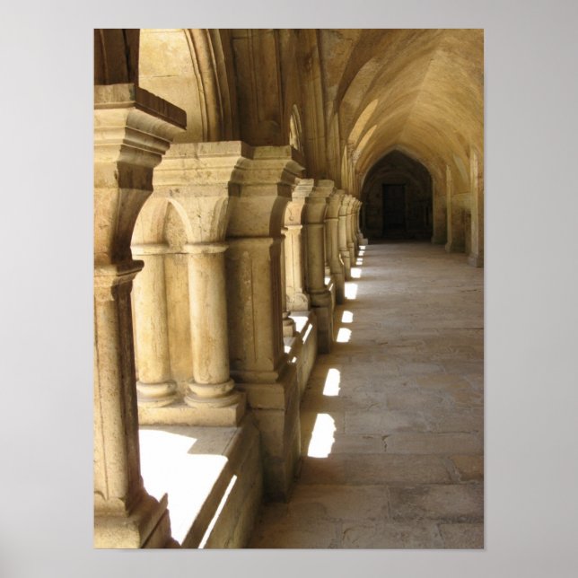 Abbey vid Fontaine Poster (Framsidan)