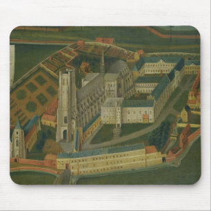 Abbeyen av Sanktt-Bertin på Sanktt-Omer, 1776 Musmatta