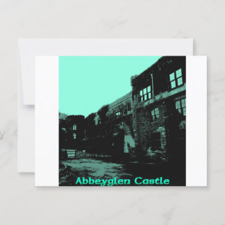 Abbeyglen Castle, Clifden, Irland Vykort