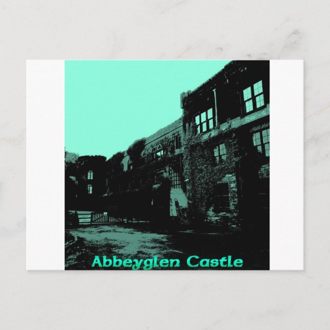 Abbeyglen Castle, Clifden, Irland Vykort (Framsida)