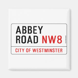 Abbeyväggatan undertecknar magnet