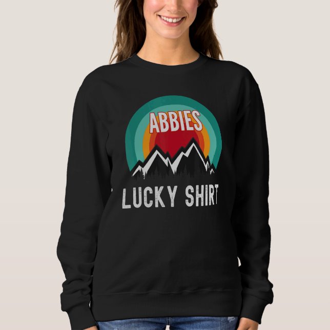 Abbies Lucky T Shirt (Framsida)