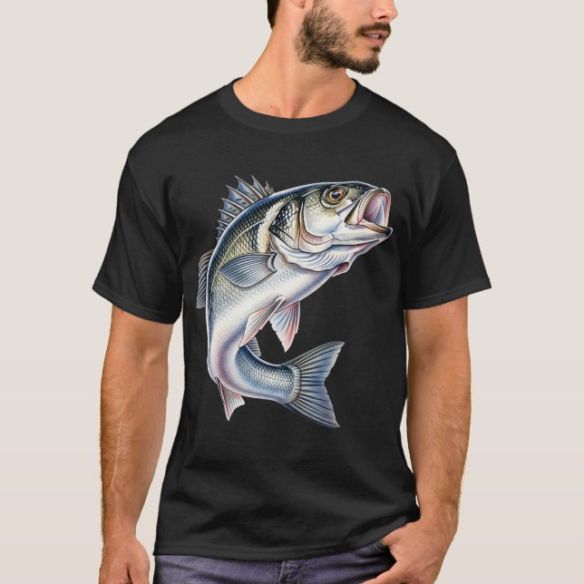 abborre t shirt (Framsida)