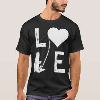 Abborrefiske Kärlek Att Fånga Storsmouth T Shirt