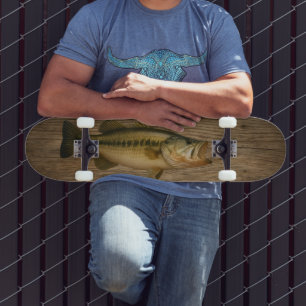 Abborrfiske Mini Skateboard Bräda 18,5 Cm