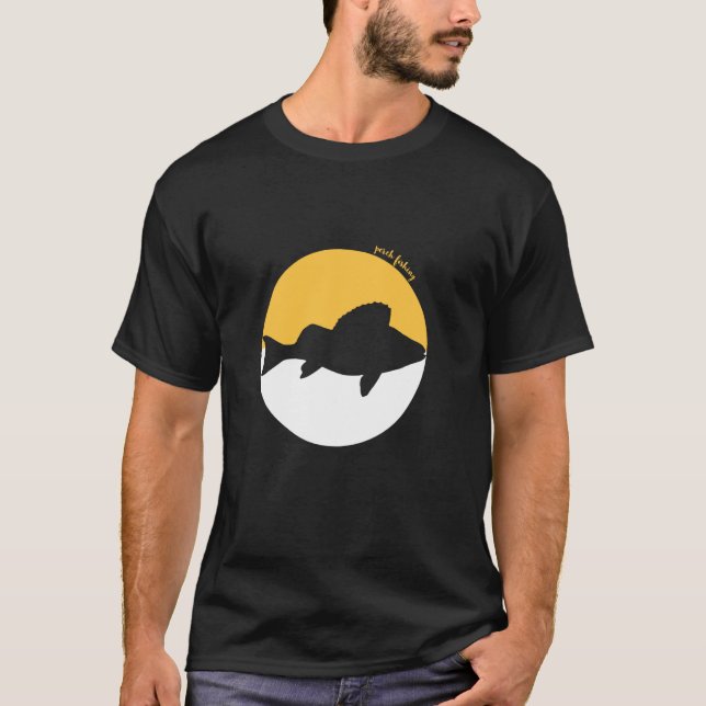 Abborrfiske - Rovfiske T Shirt (Framsida)