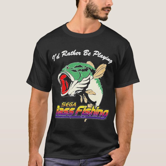 Abborrfiske T Shirt (Framsida)