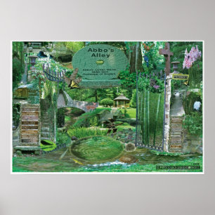 Abbos grändCollage Sewanee, TN OlioStudios.com Poster