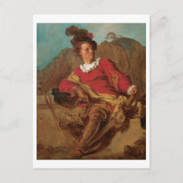 Abbot DRepresenterad som spanjor av Fragonard Vykort