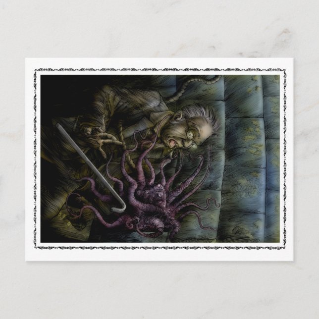 Abbot Thomas statut Vykort (Framsida)