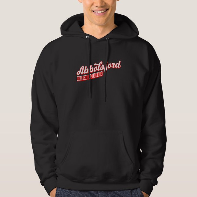 Abbotsford British Columbia Hoodie (Framsida)