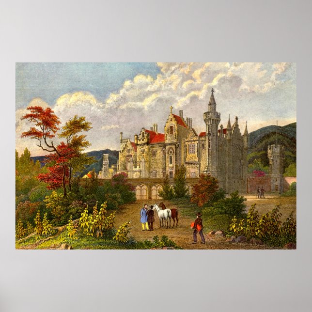 Abbotsford House-tryckning Poster (Framsidan)