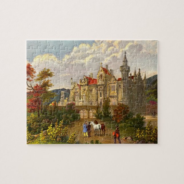 Abbotsford House-tryckning Pussel (Horisontell)