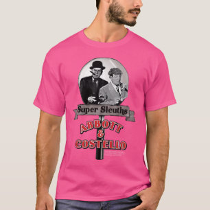Abbott and Costello Toppen Sleuths T Shirt