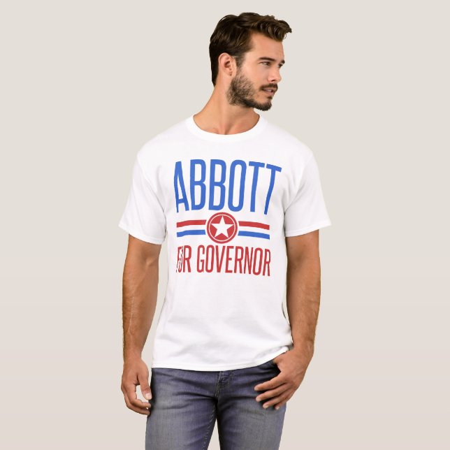 ABBOTT FOR GOVERNOR T-SHIRT (Hel framsida)